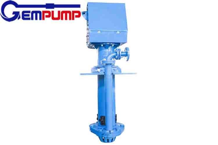 39m3/H Vertical Long Shaft Pump 4140 Mild Carbon Steel Slurry Sump Pump
