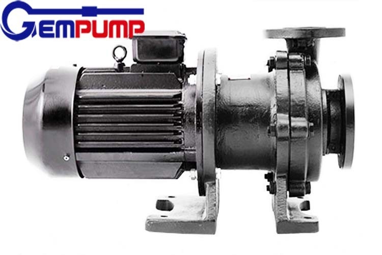 Fluorine Lined Sealless Centrifugal Pump Magnetic Drive Circulation Force Suspension