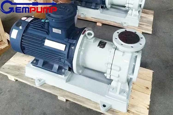 Orizzontale chimico idraulico di plastica della pompa centrifuga dell'azionamento magnetico di Cqb-F Fluoro
